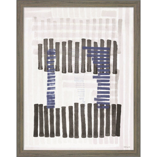 Intersecting Lines 1 by Stellar Design Studio, Framed Art