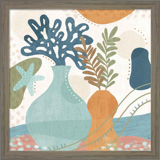 Coastal Creations III by Veronique Charron, Framed Art