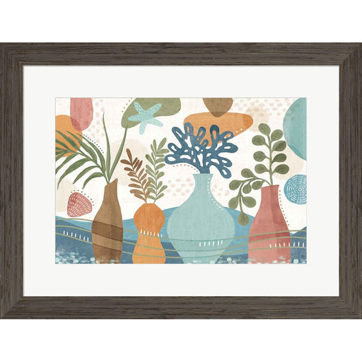 Coastal Creations I by Veronique Charron, Framed Art