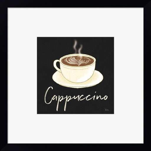 Fresh Coffee Cappucino by Veronique Charron, Framed Art