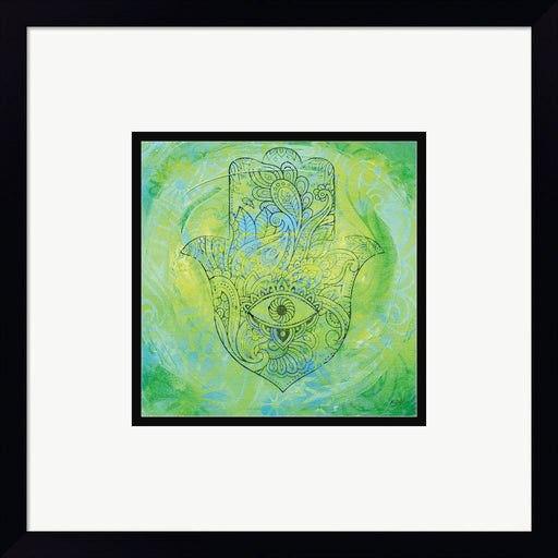Hamsa Eye by Kellie Day, Framed Art