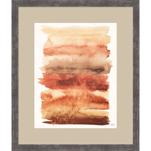 Desert Blooms Abstract I Fall by Laura Marshall, Framed Art
