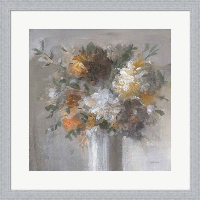 Weekend Bouquet with Green by Danhui Nai, Framed Art