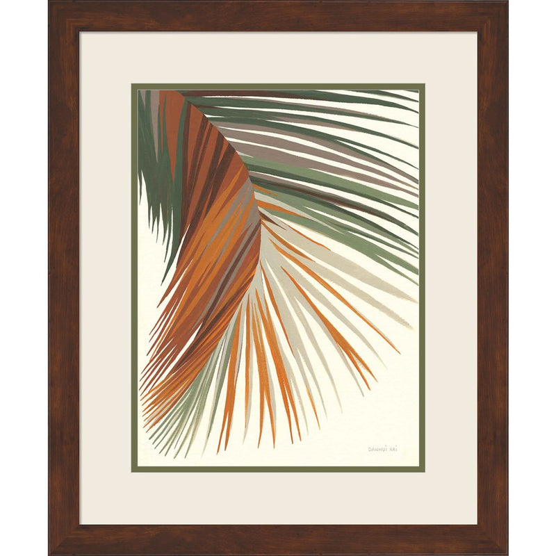 Retro Big Leaf II by Danhui Nai, Framed Art