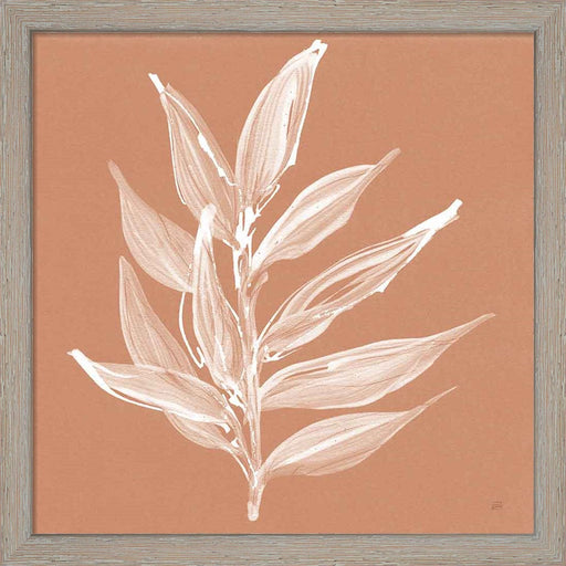 Leaf Study IV Pheasant by Chris Paschke, Framed Art