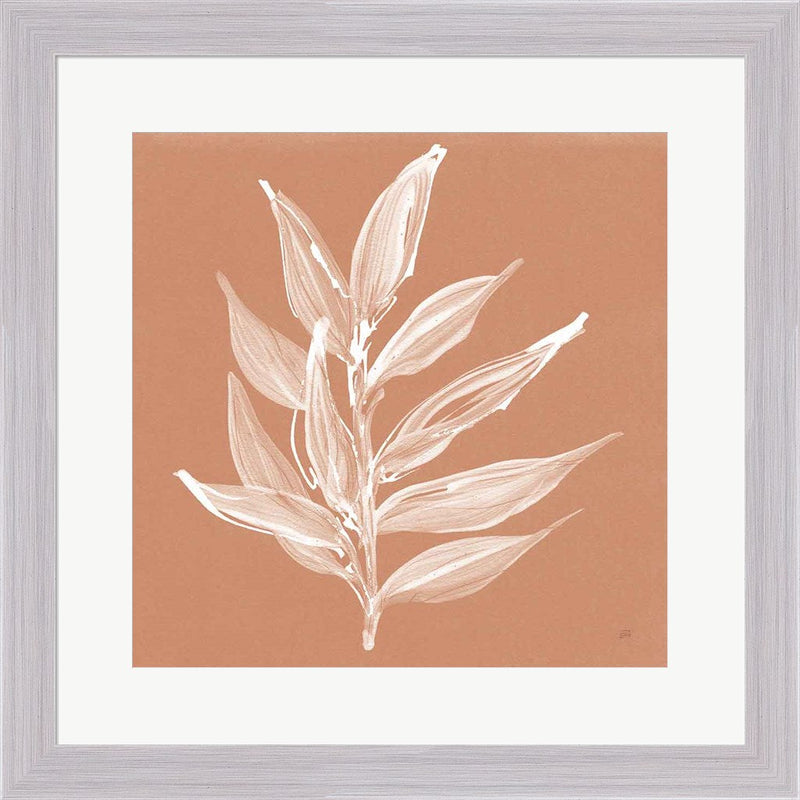 Leaf Study IV Pheasant by Chris Paschke, Framed Art