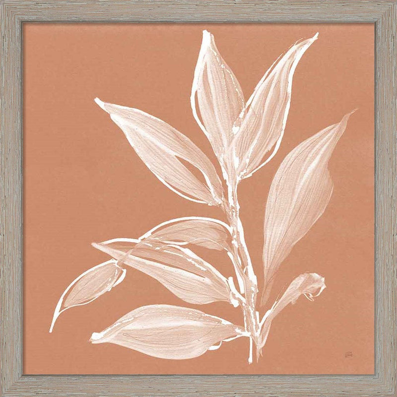 Leaf Study I Pheasant by Chris Paschke, Framed Art