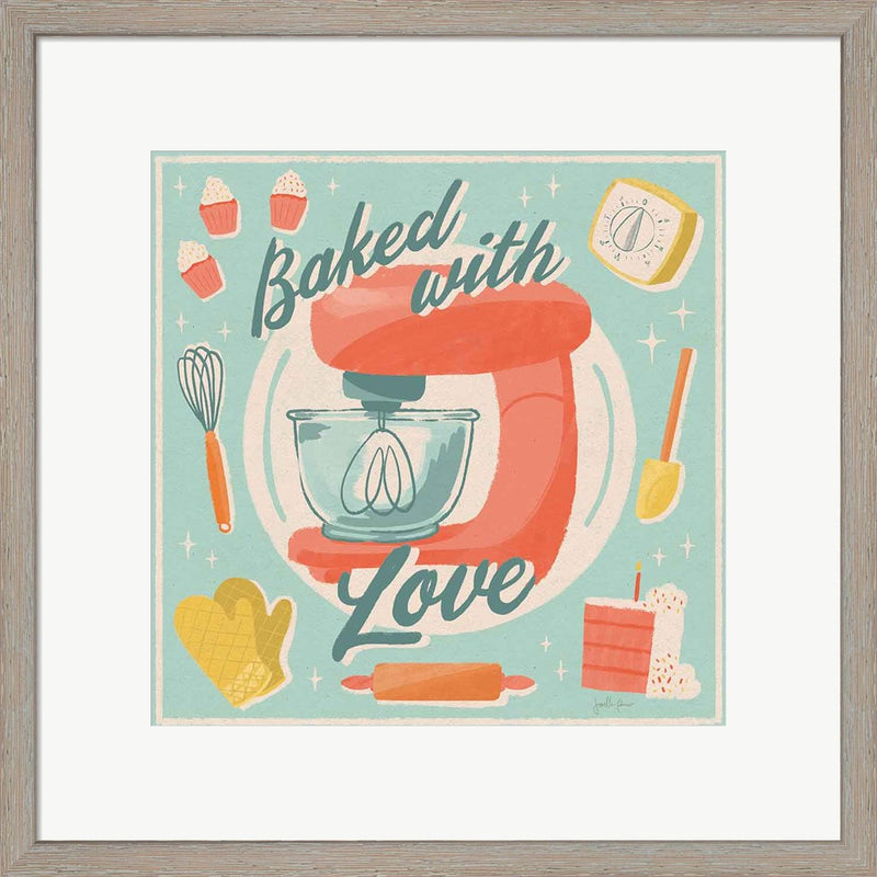 Fresh Baked III by Janelle Penner, Framed Art