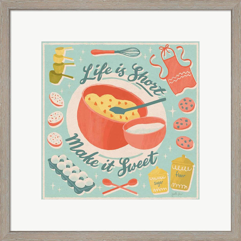 Fresh Baked IV by Janelle Penner, Framed Art