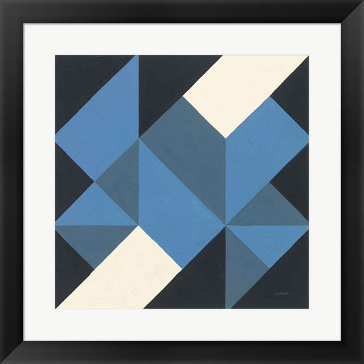 Triangles I by Mike Schick, Framed Art