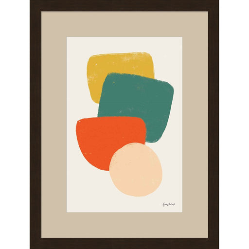 Eclectic II by Becky Thorns, Framed Art