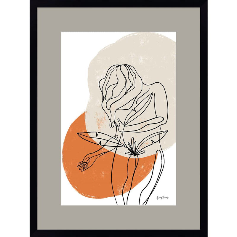 Planted II by Becky Thorns, Framed Art