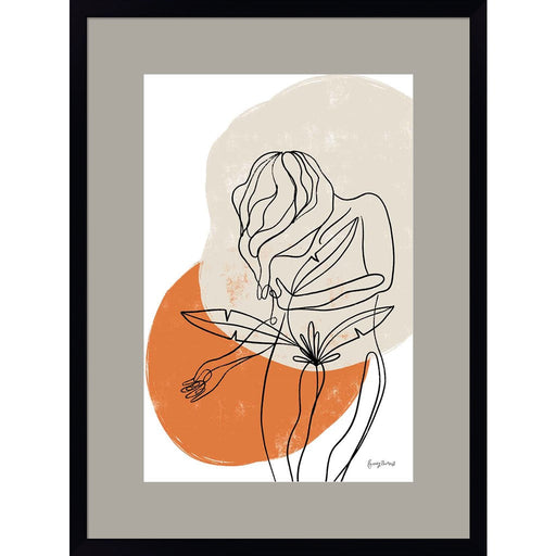 Planted II by Becky Thorns, Framed Art