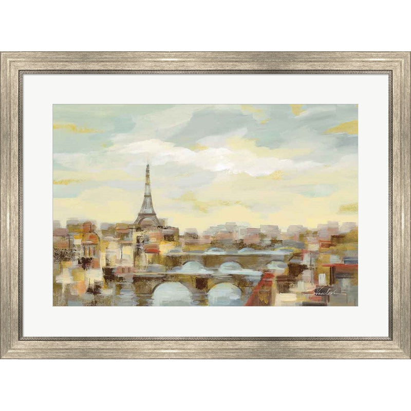 Paris Afternoon by Silvia Vassileva, Framed Art
