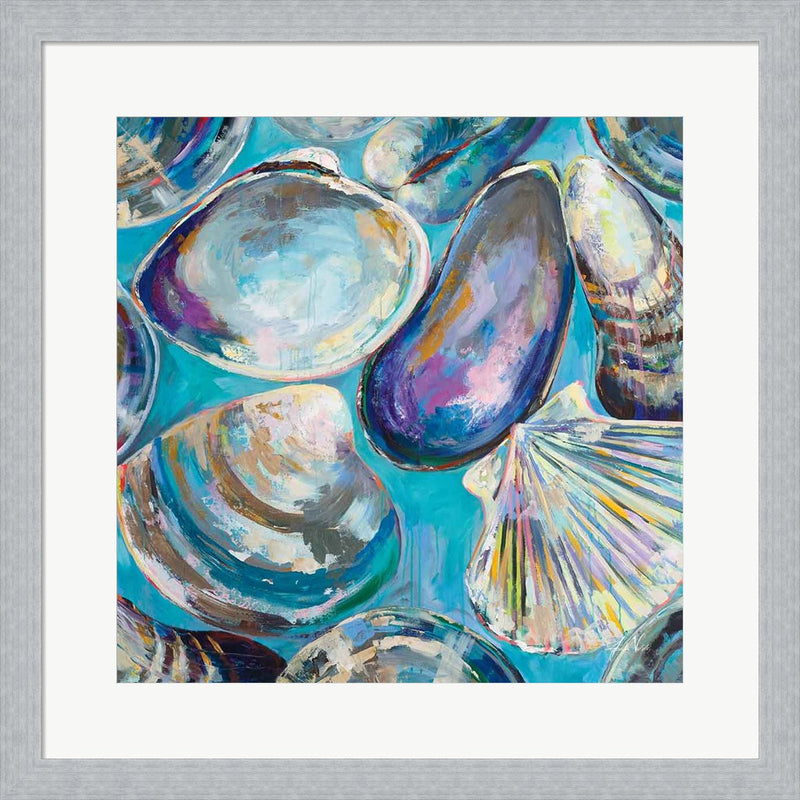 Salt Water Finds by Jeanette Vertentes, Framed Art
