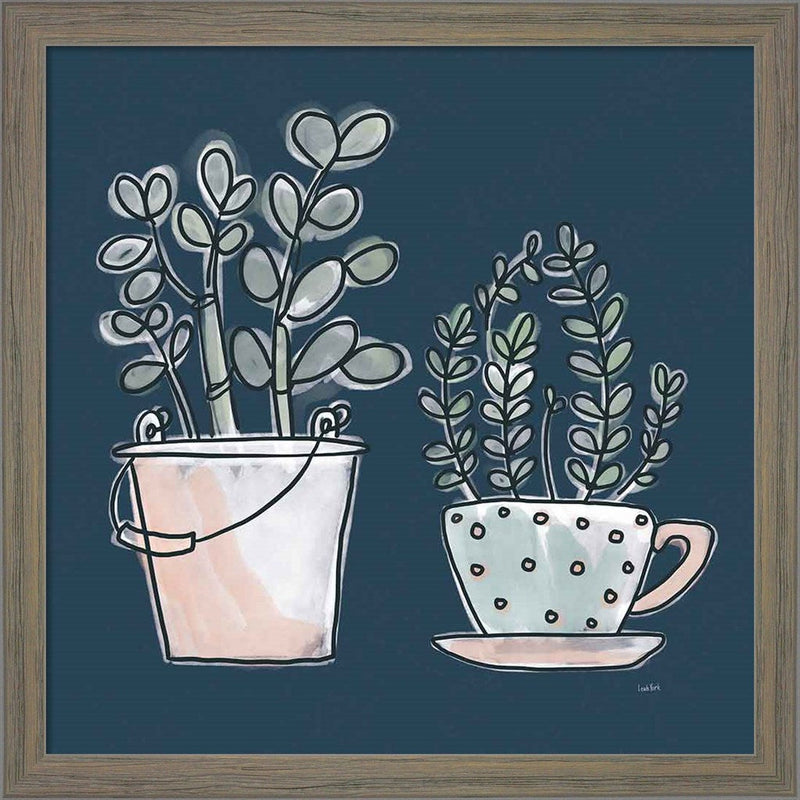 A Plants Life IX by Leah York, Framed Art