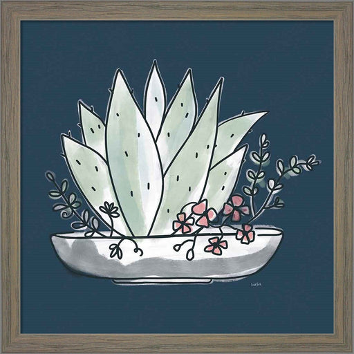 A Plants Life VI by Leah York, Framed Art