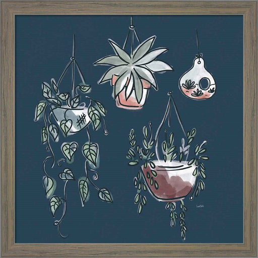 A Plants Life VII by Leah York, Framed Art