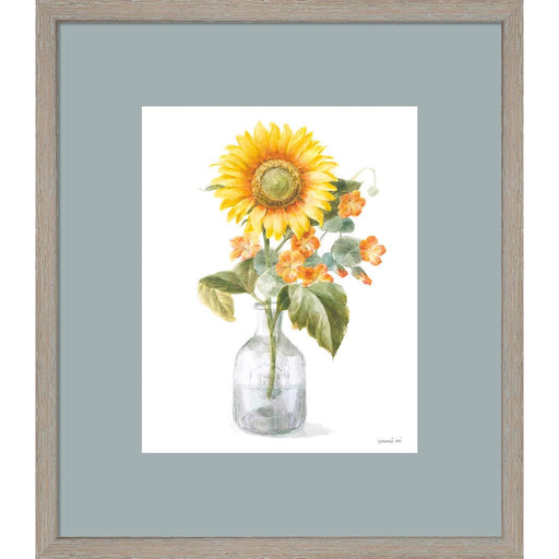 Fresh Cut Sunflowers II by Danhui Nai, Framed Art