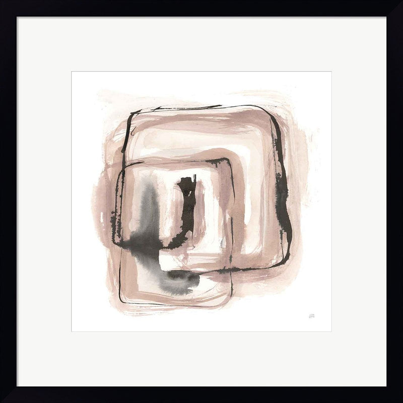 Lost in Squares III by Chris Paschke, Framed Art