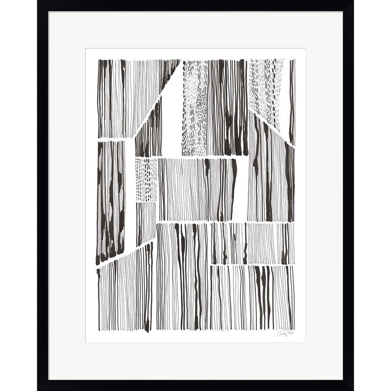 Lined Up III by Courtney Prahl, Framed Art