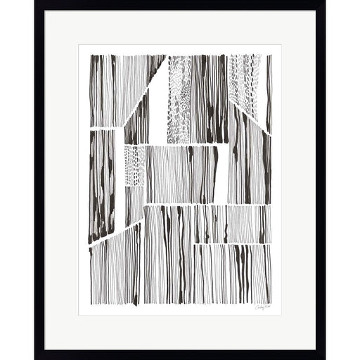 Lined Up III by Courtney Prahl, Framed Art