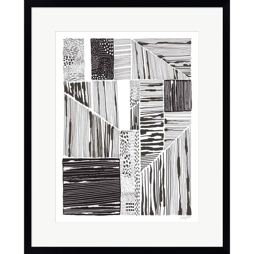 Lined Up II by Courtney Prahl, Framed Art