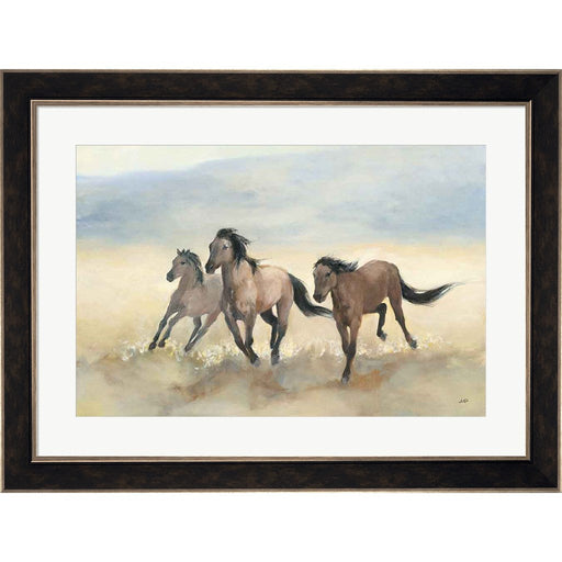 Wild Mustangs by Julia Purinton, Framed Art