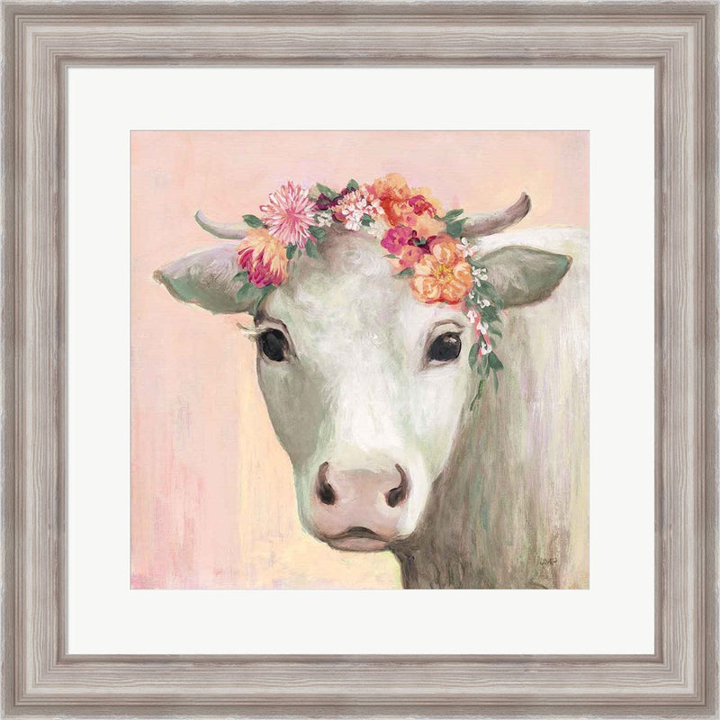 Festival Girl II Pink by Julia Purinton, Framed Art