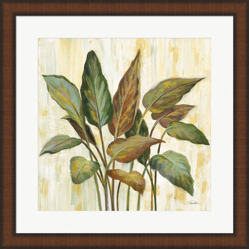 Fall Greenhouse Leaves by Silvia Vassileva, Framed Art