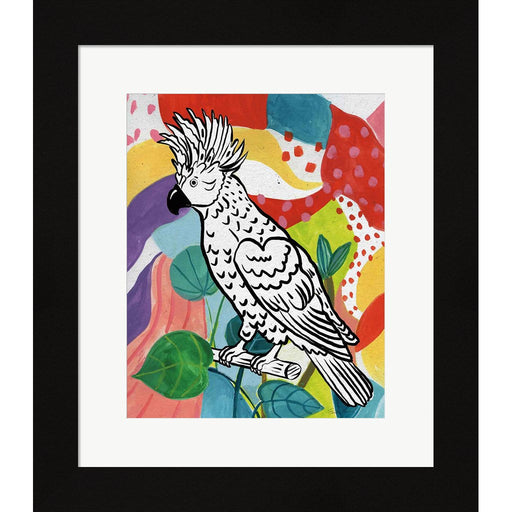 Jungle Cockatoo by Farida Zaman, Framed Art