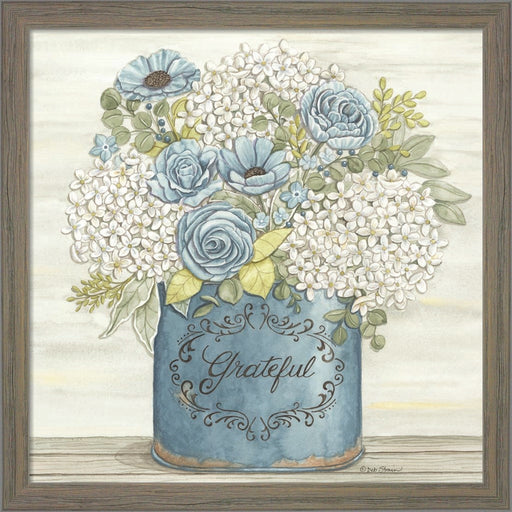 Grateful by Deb Strain, Framed Art