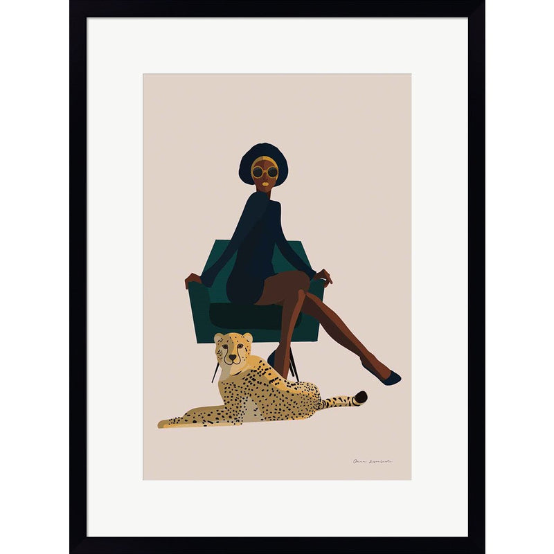 Wild Lounge II by Omar Escalante, Framed Art