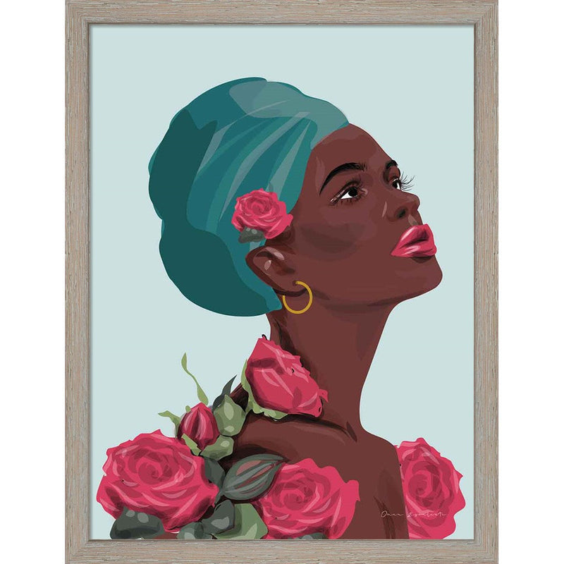 Strength and Beauty III by Omar Escalante, Framed Art
