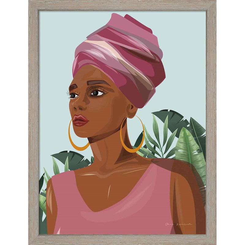 Strength and Beauty IV by Omar Escalante, Framed Art
