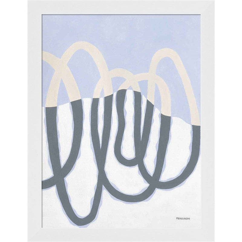 Loops II by Kathy Ferguson, Framed Art