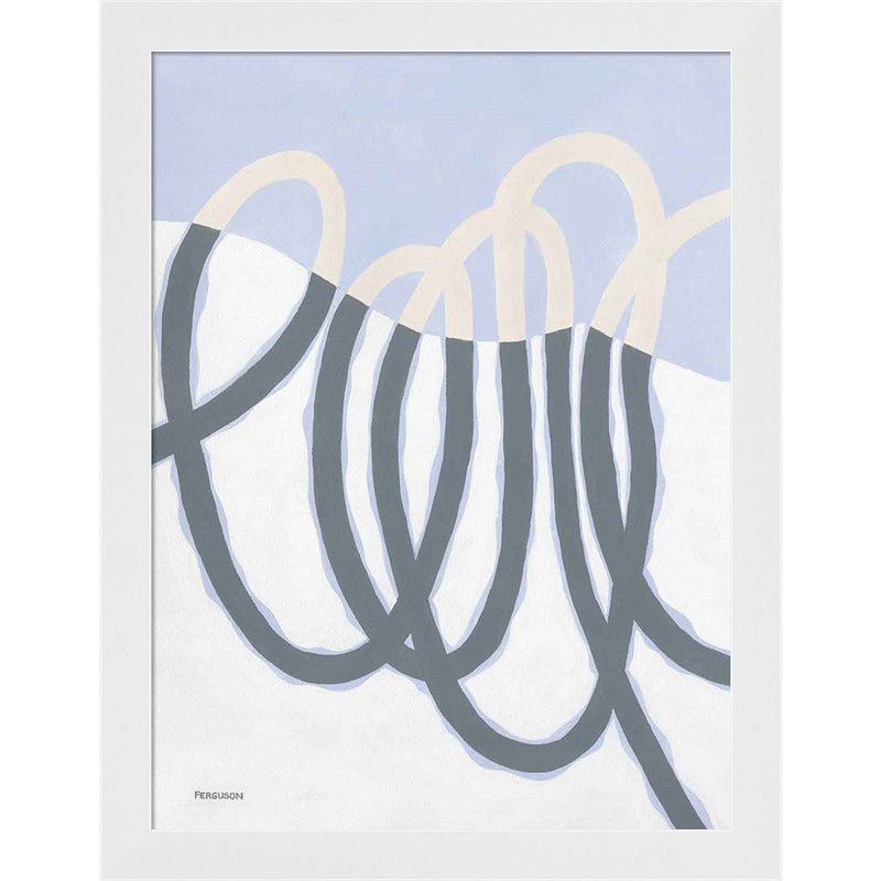 Loops I by Kathy Ferguson, Framed Art