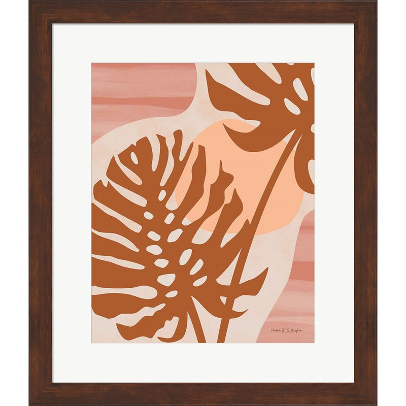 Local Traveler Monstera by Megan Gallagher, Framed Art