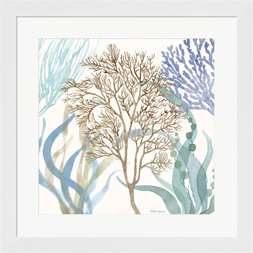 Soft Shores VII by Beth Grove, Framed Art