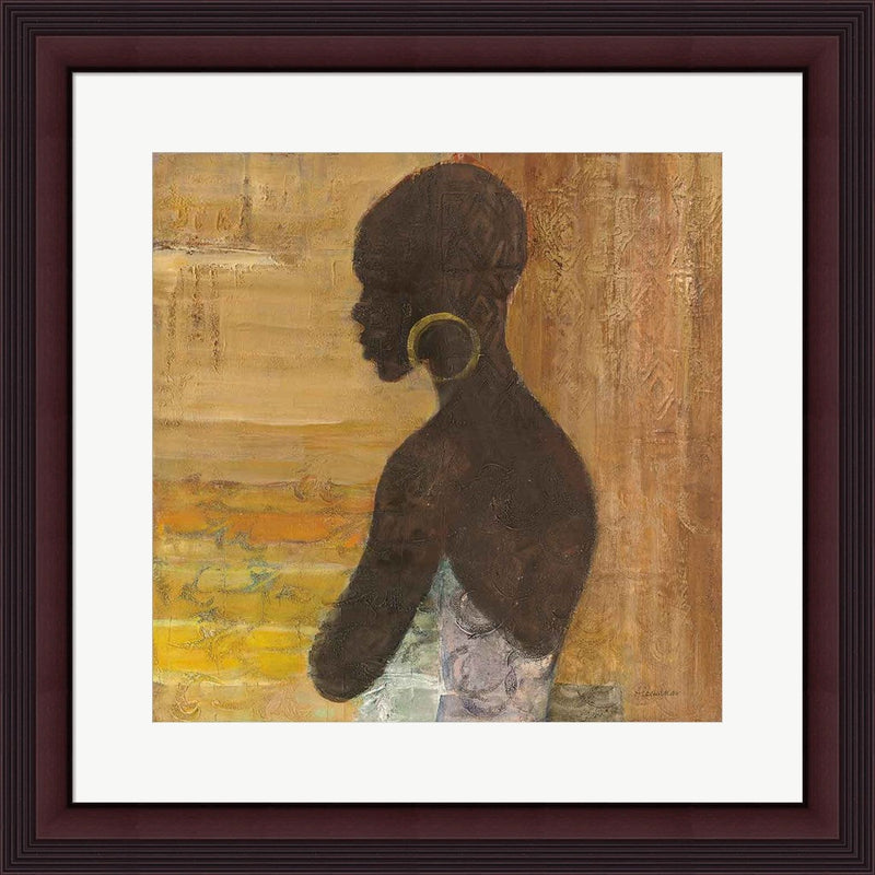 Women of the World IV Crop by Albena Hristova, Framed Art