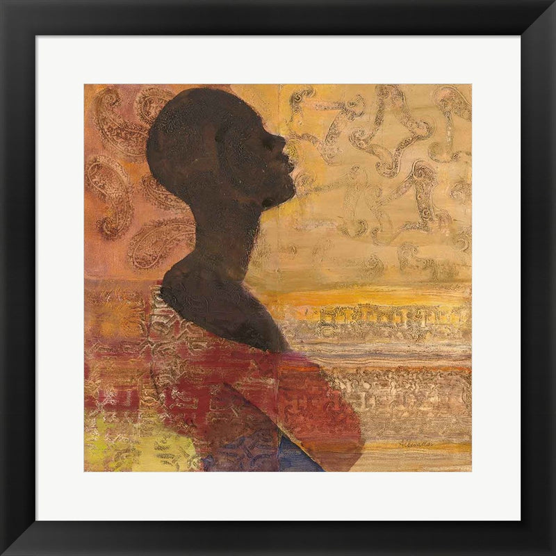 Women of the World III Crop by Albena Hristova, Framed Art