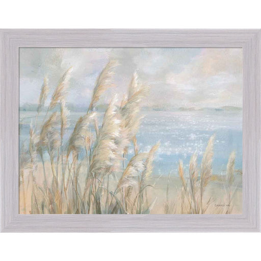 Seaside Pampas Grass by Danhui Nai, Framed Art