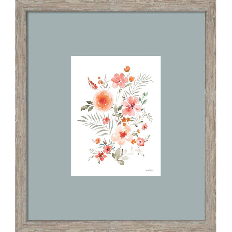 Floral Serenade IV by Danhui Nai, Framed Art