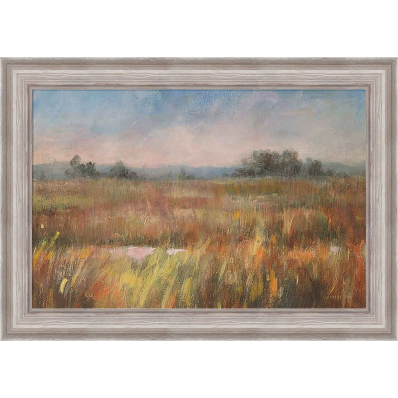 Autumn Fields by Danhui Nai, Framed Art