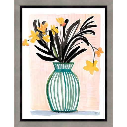 Tropical Orchids by Karyn Panganiban, Framed Art