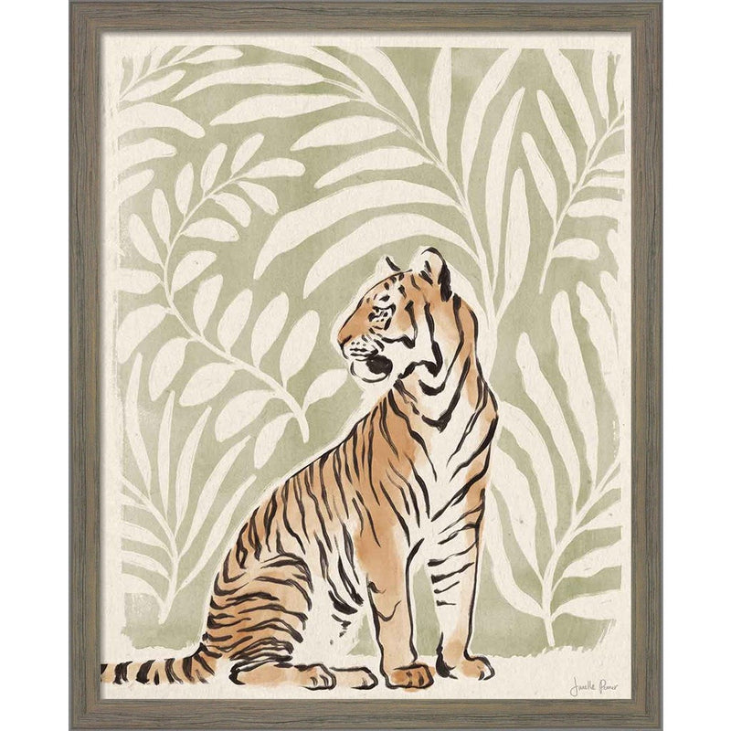 Jungle Cats II by Janelle Penner, Framed Art