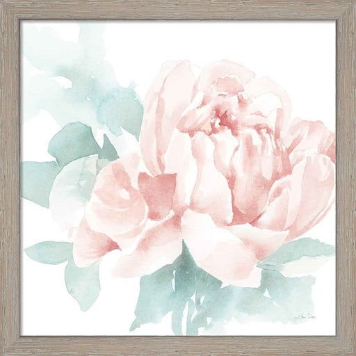 Poetic Blooming I Pink by Katrina Pete, Framed Art