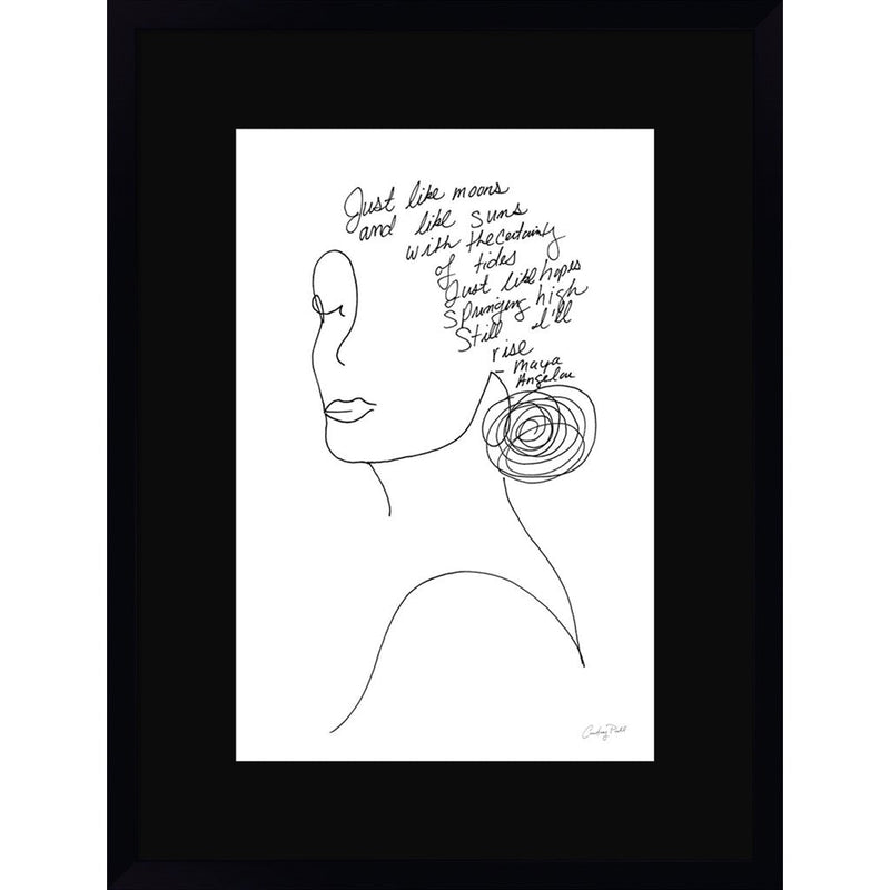Still I Will Rise by Courtney Prahl, Framed Art