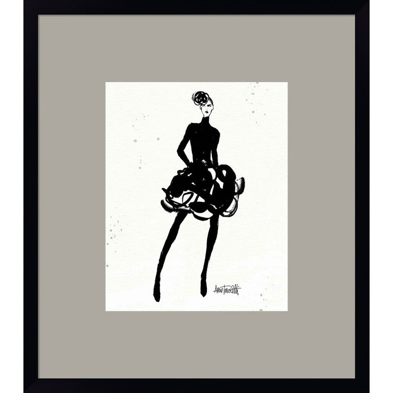 Style Sketches VI by Anne Tavoletti, Framed Art