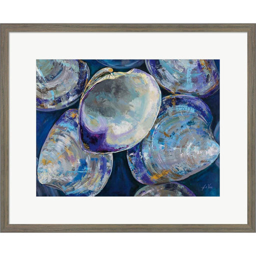 Quahog Dig by Jeanette Vertentes, Framed Art
